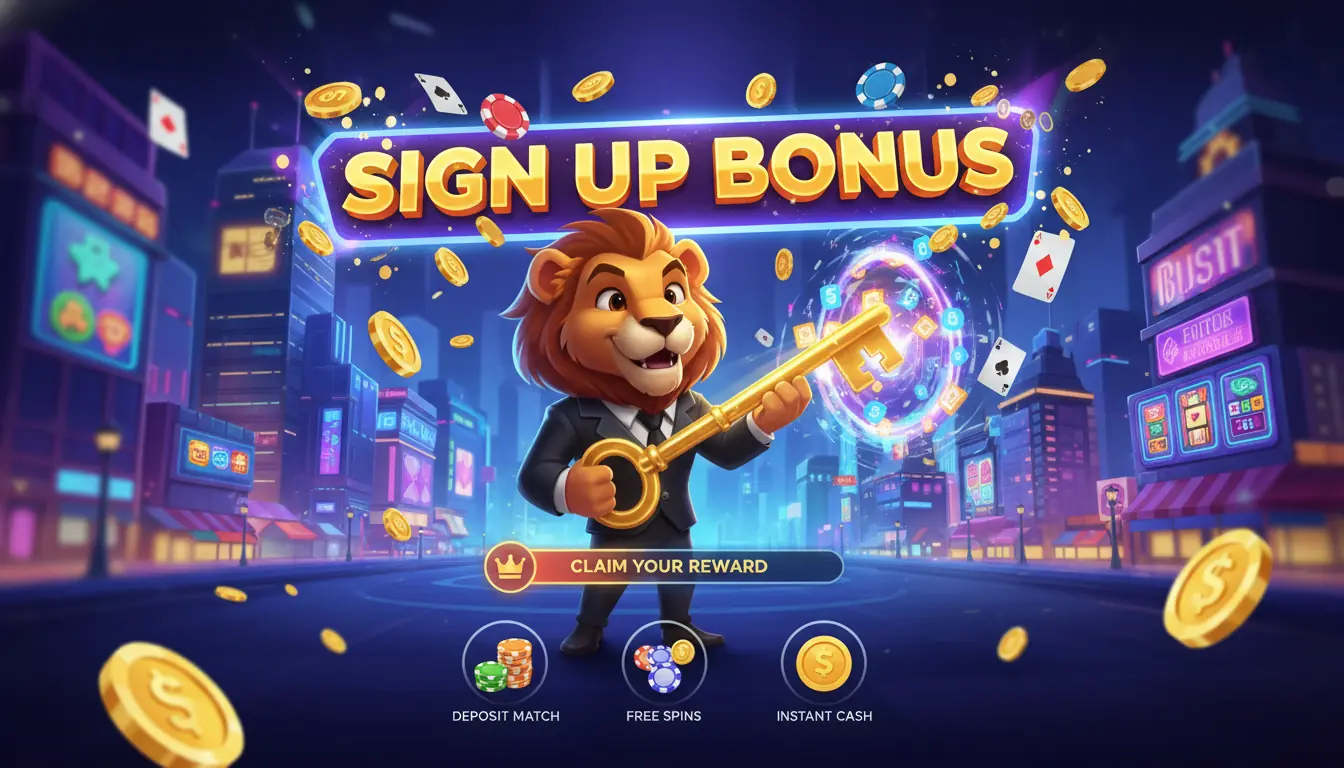 Neon Vegas sign up bonus