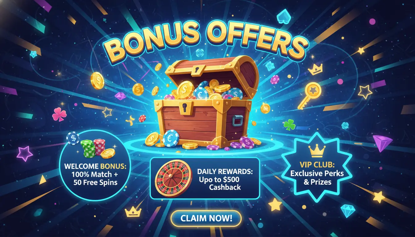 Neon Vegas bonus offers