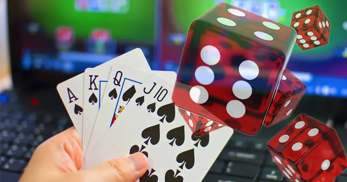 Neon Vegas casino poker